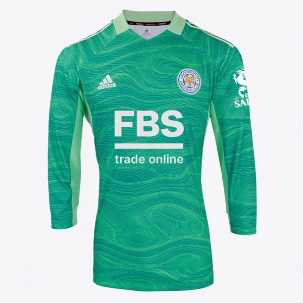 Tailandia Camiseta Leicester City Portero ML 2021-2022 Verde